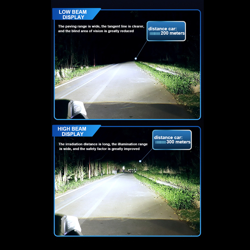 Precio de fábrica Tubo de cobre dual 120W 12000LM Canbus 6000K Bombillas de faros LED de color blanco frío para coche