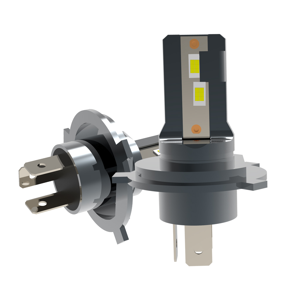 Bombillas de faros LED automotrices con controlador lineal de 12V de diseño de tamaño mini sin ventilador a prueba de agua a precio de fábrica