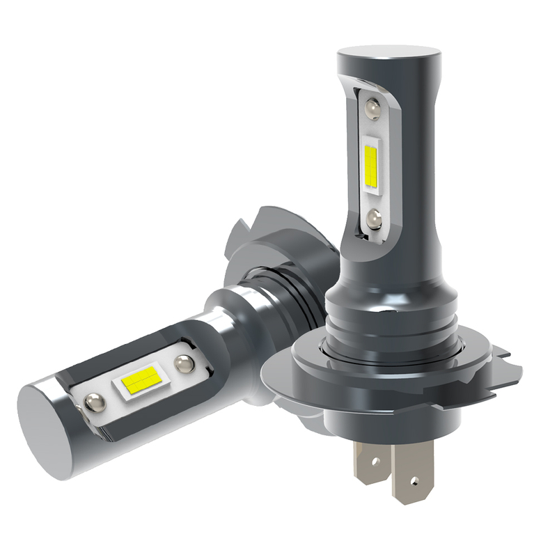 Serie V26 | Venta al por mayor 30W 3000LM todo junto diseño 1:1 Plug and Play Mini bombillas de faro LED Fanless 12V