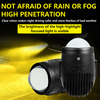 2 pulgadas OEM 12V 24V BI Proyector Lente Fog LED LED PARA CAR
