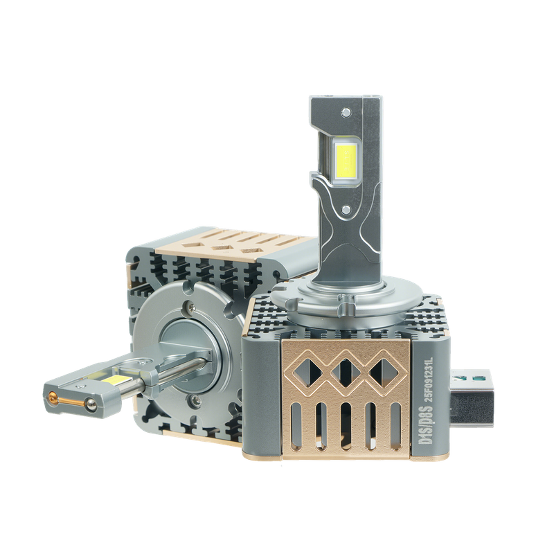 Brillo OEM 35W 10000LM 6000K Bombilla de faro LED blanco frío 1:1 D1S Bombilla HID Tamaño Bombillas de repuesto de xenón