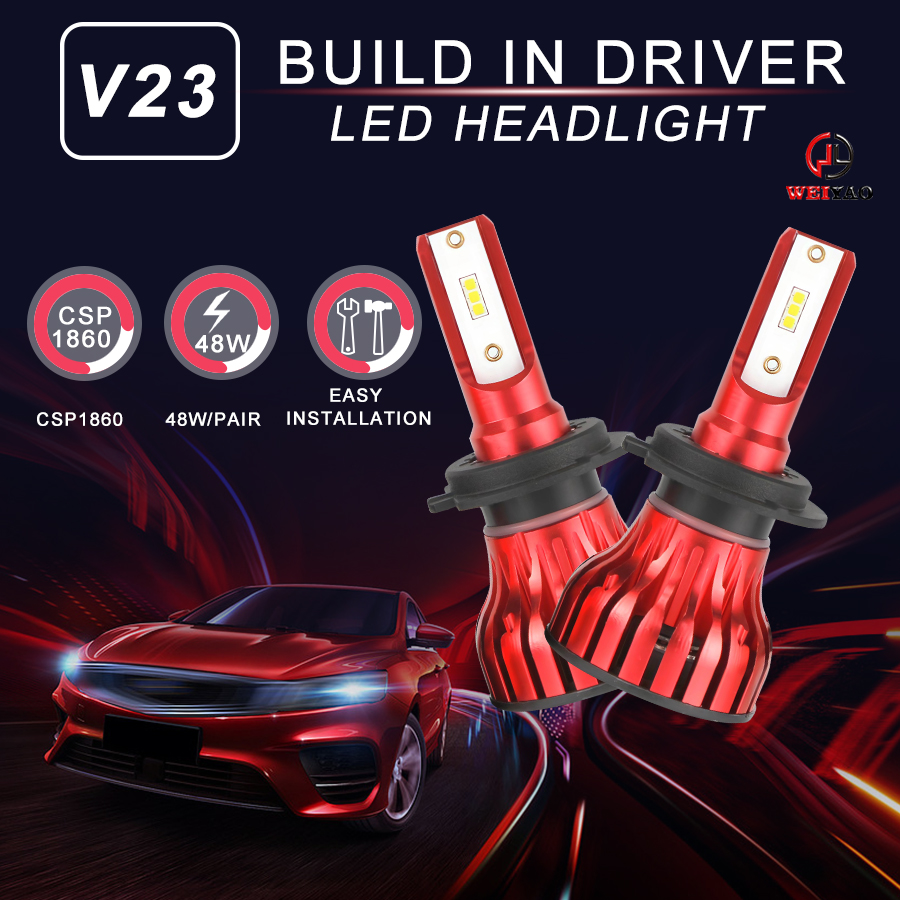 Faros LED Red H7