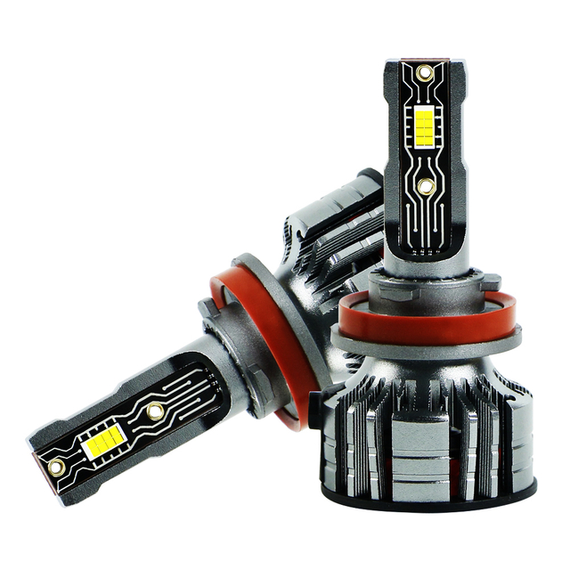 El coche modificado para requisitos particulares de 60W 6000LM llevó los bulbos autos de la linterna del microprocesador 12V LED del sistema de iluminación CSP 3570 de las linternas