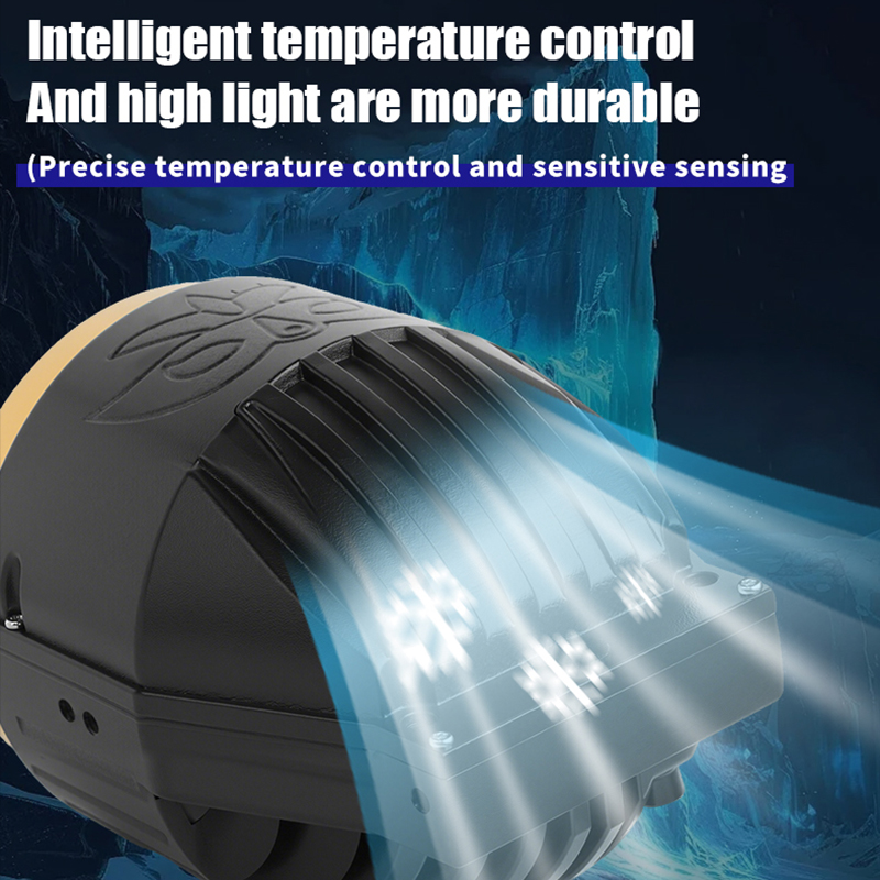 OEM/ODM 3 pulgadas Smart AI App controlado lente de proyector tricolor luz antiniebla haz alto bajo impermeable doble láser directo lámpara antiniebla LED