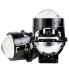 Lente de proyector Bi-LED superbrillante de 106W y 2,0 pulgadas, Kit de reequipamiento de faros delanteros de coche, lente de proyector LED de haz alto y bajo para accesorios de coche