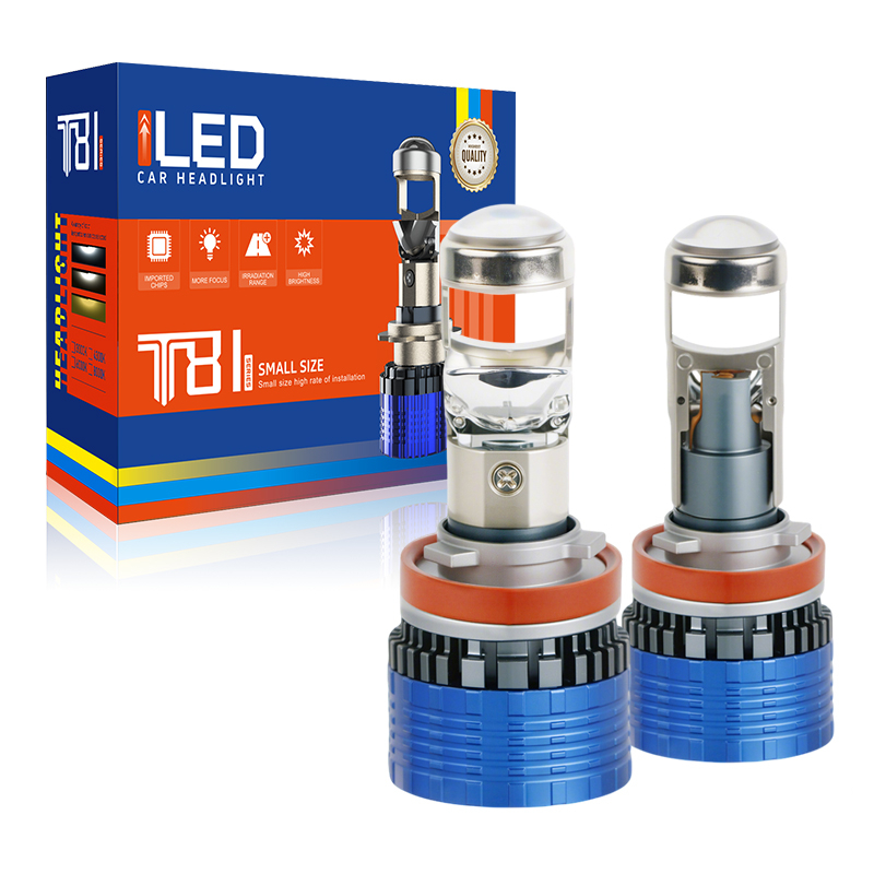 Mini bulbos de la linterna del coche de la lente LED del proyector de OEM/ODM 84W 8400LM H11 con Canbus