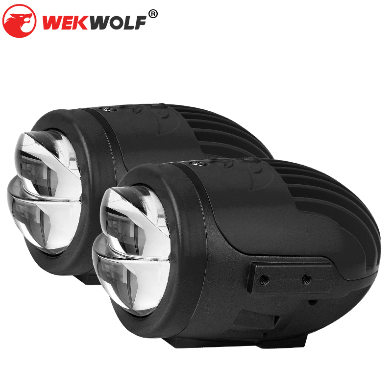 TRI COLORES IMPRESIONES DE TRI COLORES 2 pulgadas BI Proyector Fog Light Lights con control remoto