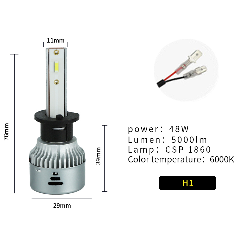 Faros LED de coche H1