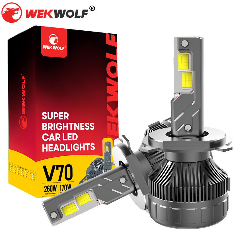 Serie V70 | 280W 29000LM 12 voltios H4 High/Low Behlet Bulbs para el carro para el automóvil
