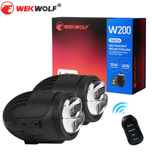 Cambio de color Cambio de 2 pulgadas Luz LED de niebla de lente BI de 2 pulgadas con control remoto