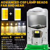 T90 SERIE TRICOLOR | 12V 6000K 4300K ​​3000K 3 Coloras LED Bombas con lente de proyector