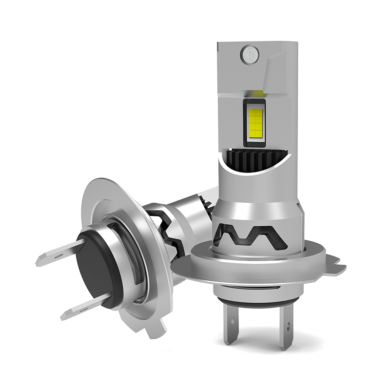 Serie V25S | 1: 1 Mini tamaño 64W 6400LM 6500K CODO BLANCO TODO EN UN BOMBLAS DEL ALEMPLO DE LED PARA CAR