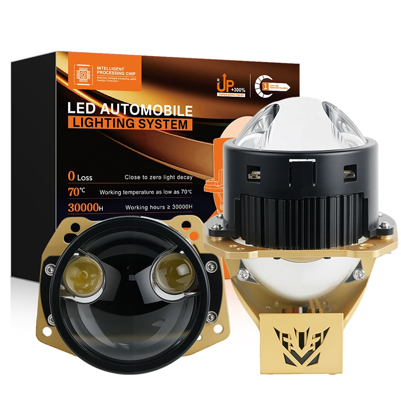  Serie T13 | 3.0 pulgadas 124W/164W láser dual directo bi proyector bimborlas de faros de carro de carro