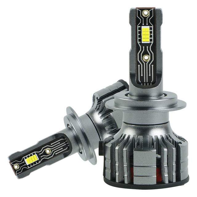 Serie A8 | Precio de fábrica Super brillante 60W 6000LM controlador lineal 12V bombillas LED para faros delanteros automotrices