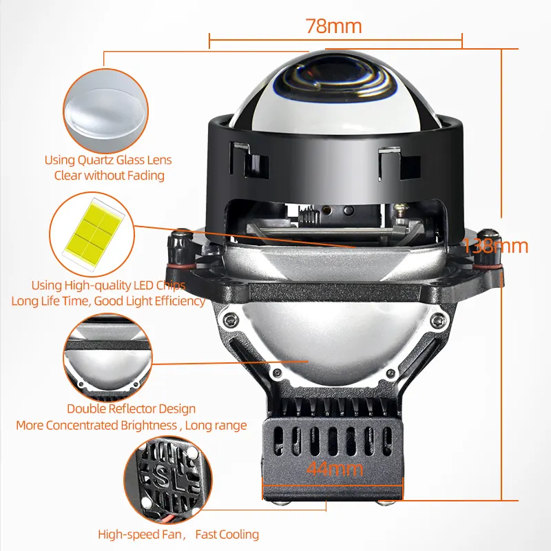 proyector LED alto y brillante 