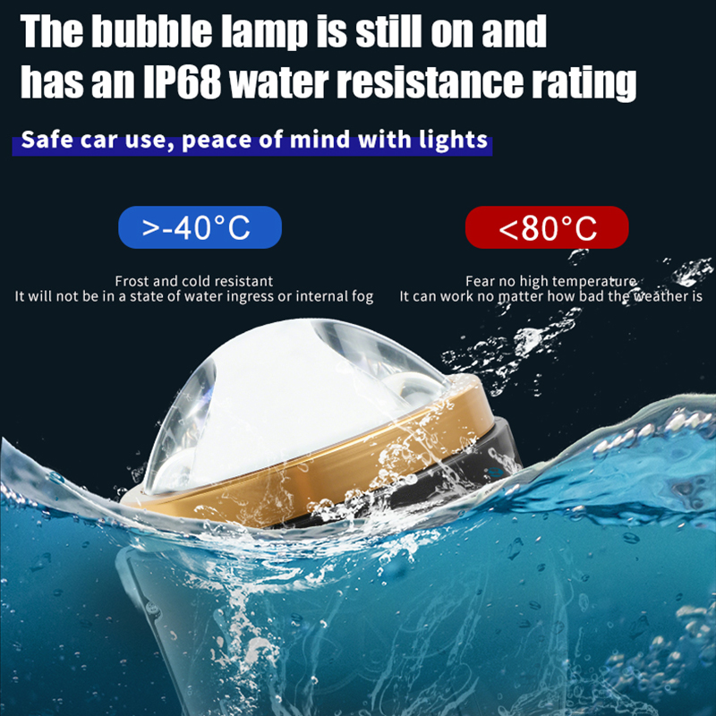 OEM/ODM 3 pulgadas Smart AI App controlado lente de proyector tricolor luz antiniebla haz alto bajo impermeable doble láser directo lámpara antiniebla LED