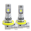 Bombilla para faros delanteros de coche, todo en uno, tamaño 1:1, Plug and Play, con ventilador, CANBUS, 12V, H7, H11, 9005, 9006, repuestos de bombillas LED para coche