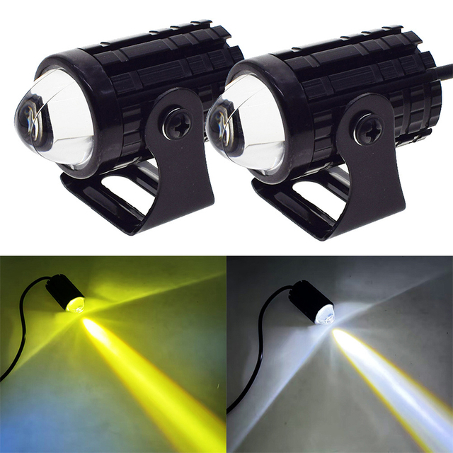 Luz de niebla láser de láser de láser de motocicleta de doble color