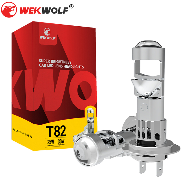 Serie T82 | 48W 6000LM Mini Proyector Car Bulbys Bulbs