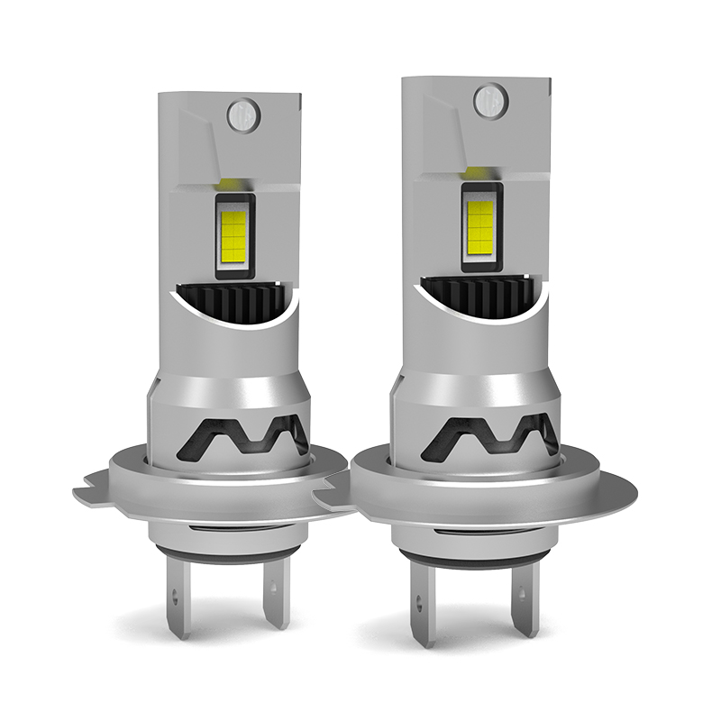 Serie V25S | 1: 1 Mini tamaño 64W 6400LM 6500K CODO BLANCO TODO EN UN BOMBLAS DEL ALEMPLO DE LED PARA CAR