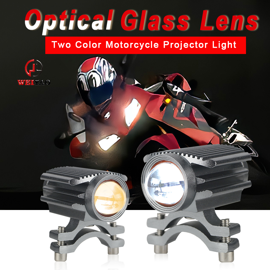 Luz del proyector de dos colores